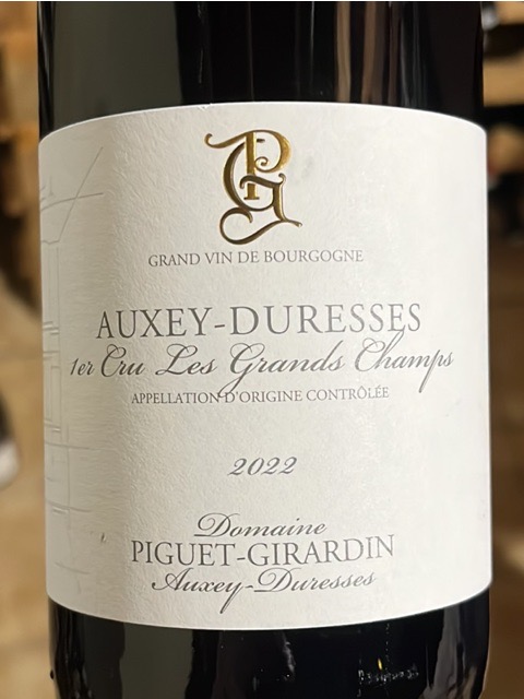 Piguet Girardin Auxey-Duresses 1er Cru 'Les Grands Champs