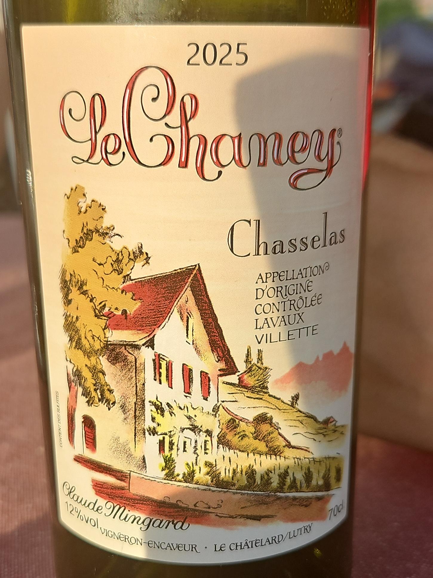 Claude Mingard Le Chaney Chasselas | Vivino Français