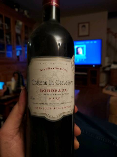 Château La Gravelière 2003 ボルドー 赤ワイン 2003 Chateau La Graveliere - Vignobles Vidal & Fils Bordeaux