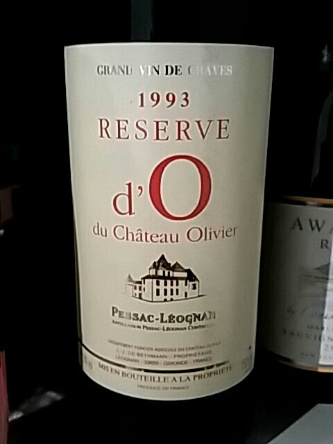 Château Olivier Reserve d'O du Chateau Olivier Pessac-Léognan