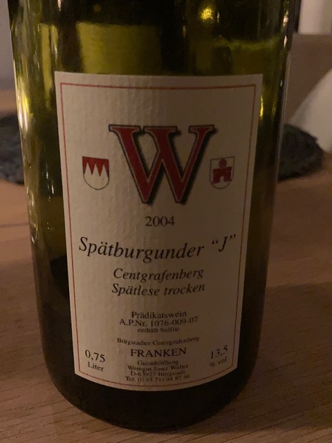 ワンピなど最旬ア！ Walter Josef Weingut 2008 Spätburgunder Centgrafenberg J ワイン