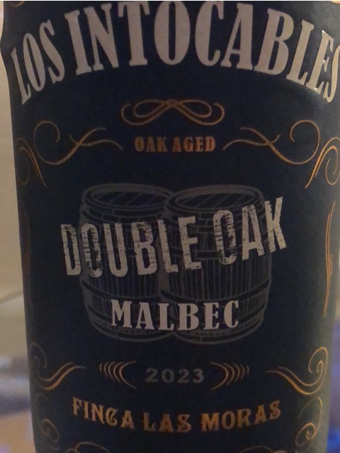 Los Intocables Oak Aged Double Oak Malbec