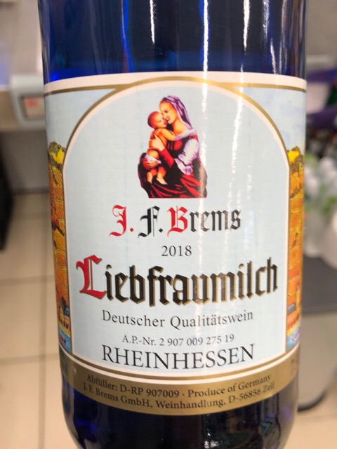 J. F. Brems Liebfraumilch | Vivino English