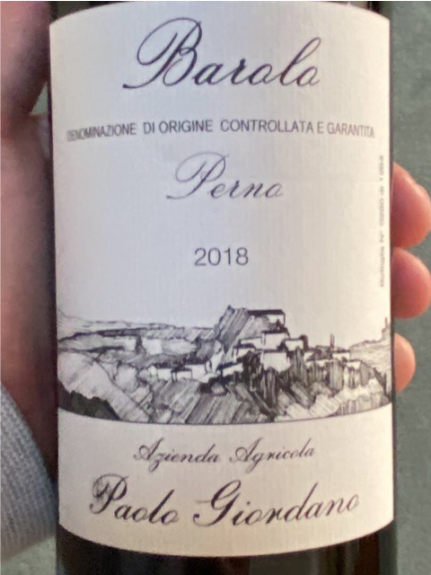 Azienda Agricola Paolo Giordano Barolo Perno | Vivino Português