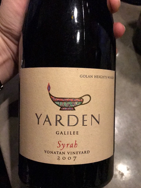 Yarden Yonatan Vineyard Syrah