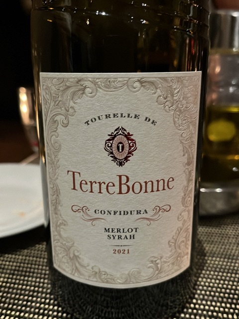 Tourelle de TerreBonne Confidura Merlot - Syrah