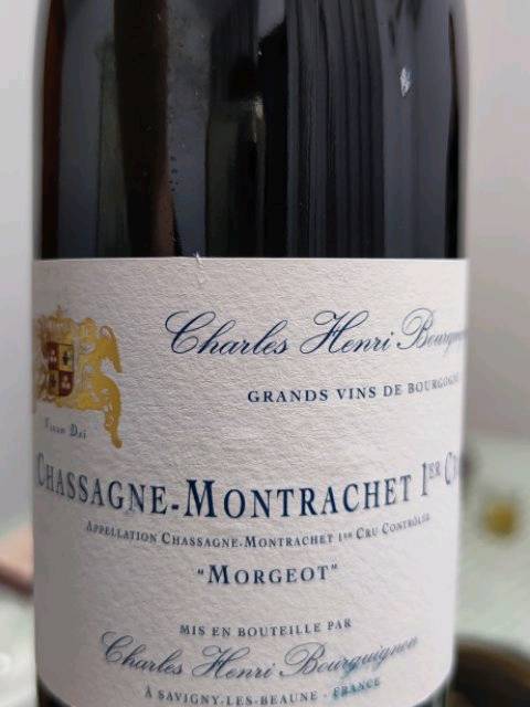 Charles Henri Bourguignon Chassagne-Montrachet 1er Cru 'Morgeot
