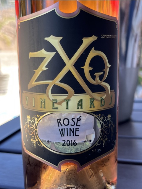 ZXQ Vineyards Rosé | Vivino English