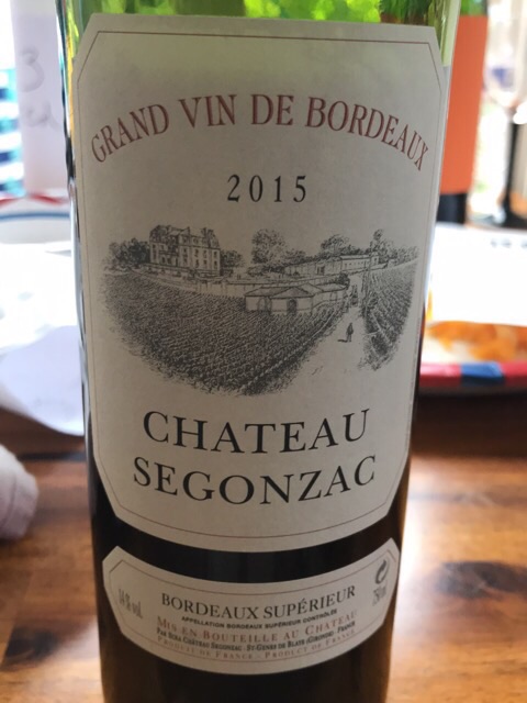 Chateau Segonzac 1979 赤ワイン Chateau Segonzac 1979 赤ワイン