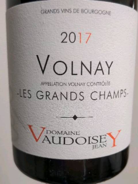 Domaine Jean Vaudoisey Les Grands Champs Volnay | Vivino English