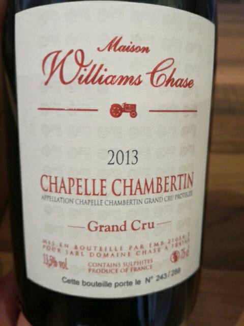 Maison Williams Chase Chapelle Chambertin Grand Cru | Vivino US