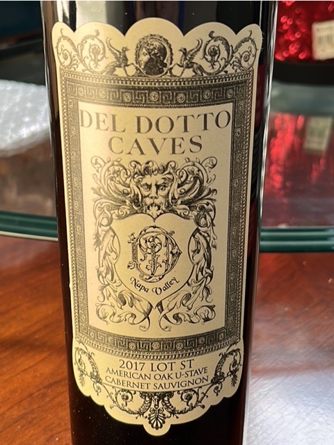 Dotto Vineyards Del Dotto Cabernet Sauvignon 2017 Del Dotto