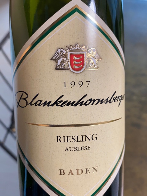 Staatsweingut Freiburg Blankenhornsberger Riesling Auslese
