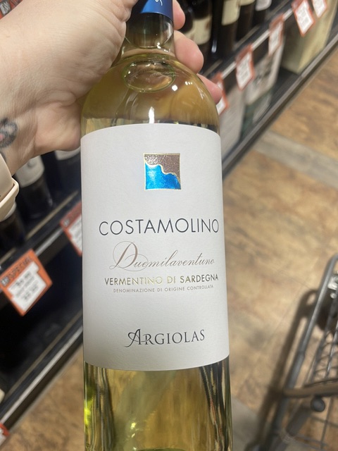 Costamolino Duemiladiciotto Vermentino di Sardegna