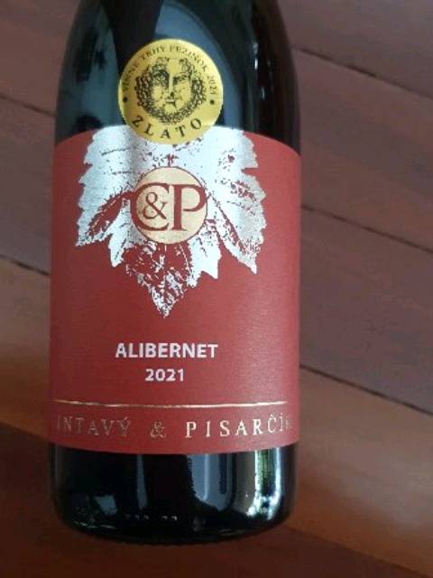 Cintavý & Pisarčik Alibernet Výber z Hrozna Suché | Vivino 日本語