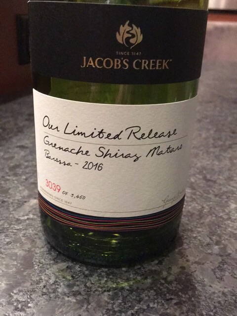 Jacob's Creek Our Limited Release GSM | Vivino Canada
