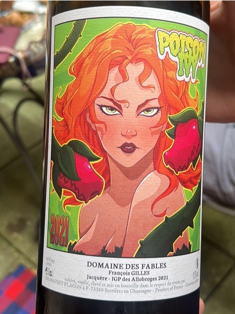 ワイン DOMAINE DES FABLES / POISON IVY 2022 Domaine Des Fables Poison IVY Deux Mille Vingt | Vivino English