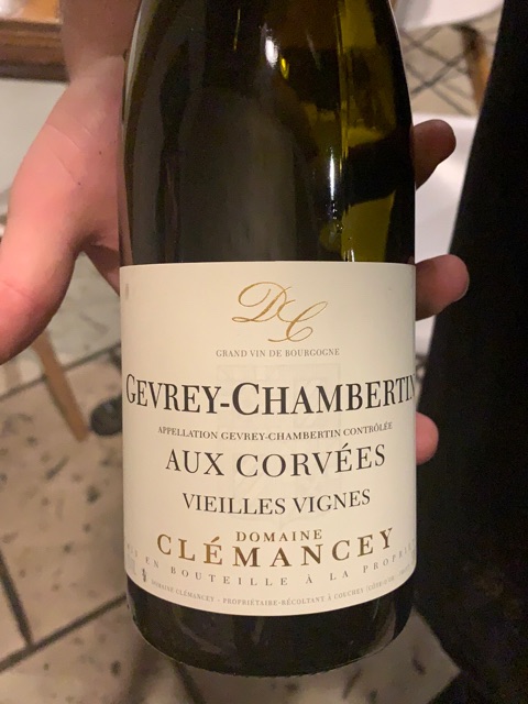 Domaine Clémancey Vieilles Vignes Aux Corvees Gevrey Chambertin