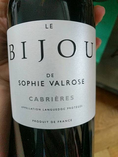 Bijou Wine Le Bijou de Sophie Valrose Rouge Cabrières | Vivino English