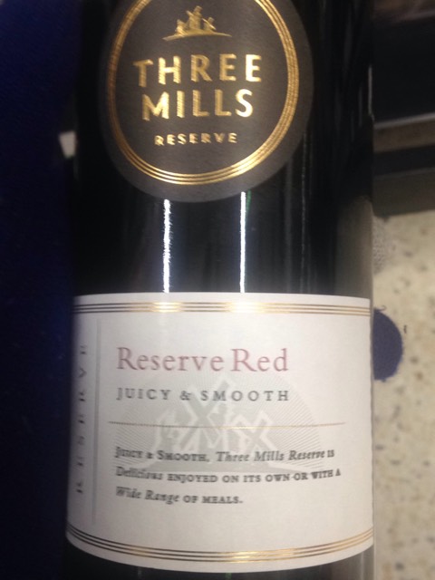 Three Mills Reserve Red Vivino English