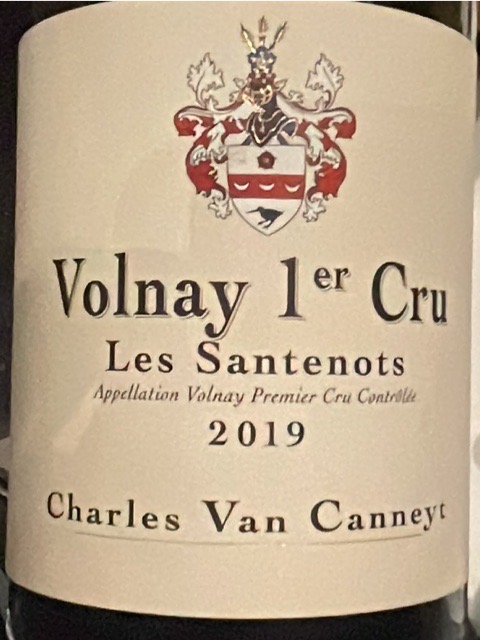 Charles Van Canneyt Volnay 1er Cru 'Les Santenots' | Vivino English