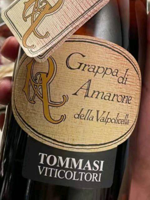 N.V. Tommasi Grappa di Amarone della Valpolicella | Vivino English