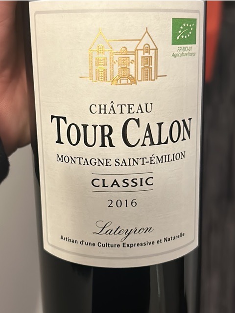 飲料・酒 ビンテージ赤ワインChateau Tour Calon 2016 750ml