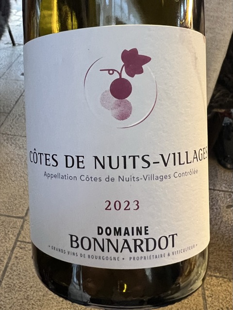Domaine Bonnardot Côte de Nuits Villages | Vivino 日本語