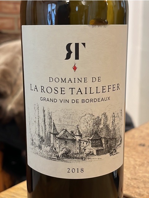 Domaine de La Rose Taillefer Bordeaux | Vivino English