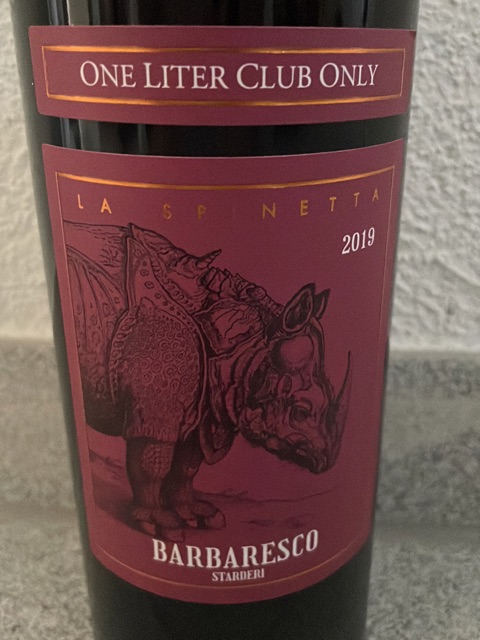 One Liter Club Only Barbaresco Starderi