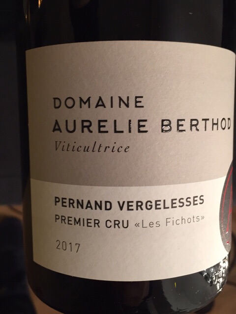 Domaine Aurelie Berthod Pernand-Vergelesses Premier Cru 'Les