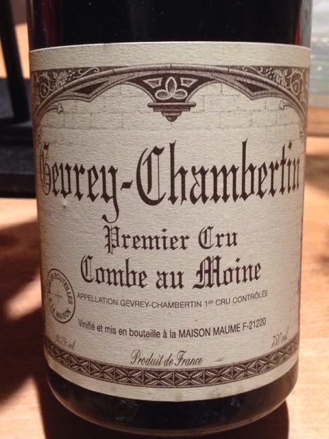 マグナムMaume Gevrey Chambertin Champeaux Gevrey-Chambertin Premier Cru Champeaux - Chateau de Marsannay