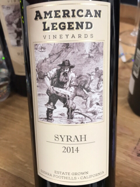 American Legend Vineyards Syrah | Vivino 日本語