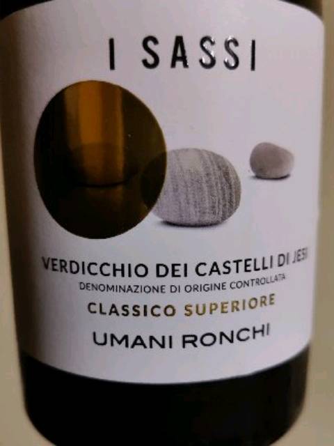 I Sassi Verdicchio dei Castelli di Jesi Classico Superiore