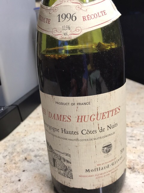 HUGUETTES 2014年 2014 Moillard-Grivot Les Dames Huguettes Bourgogne Hautes