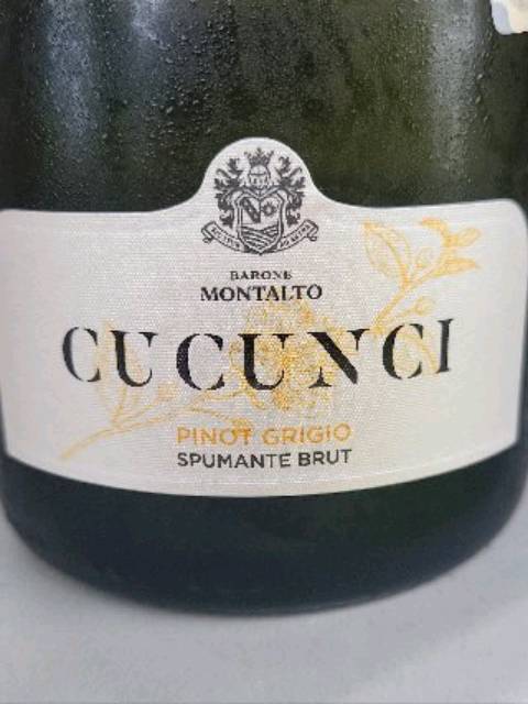Cucunci Pinot Grigio Spumante Brut