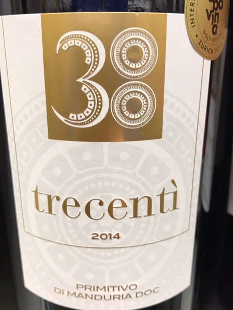 Trecentí Primitivo di Manduria | Vivino US 