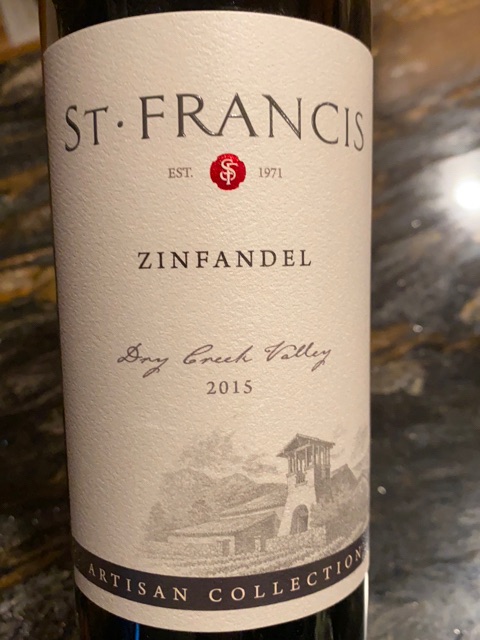 St Francis Zinfandel 2017 2025