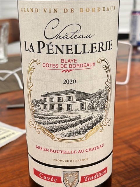 Château La Pénellerie Cuvée Tradition Blaye Côtes du Bordeaux