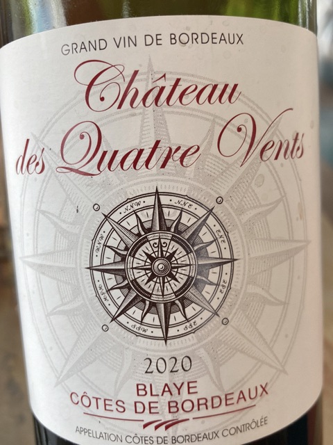 Château des Quatre Vents Blaye - Côtes de Bordeaux | Vivino English