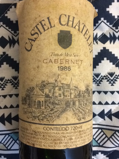 1986 Aurora Castel Chatelet Cabernet Vivino