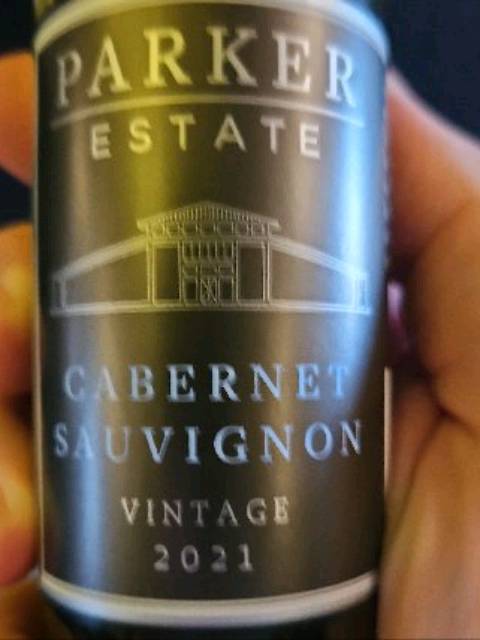 Parker Estate Cabernet Sauvignon Vivino English
