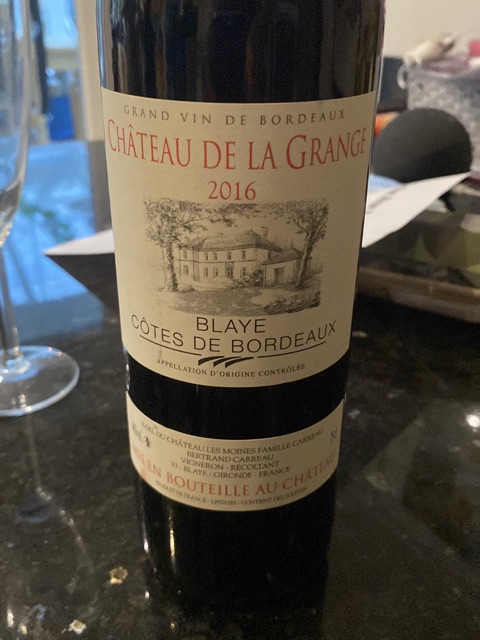 Château de la Grange Blaye - Côtes de Bordeaux | Vivino English