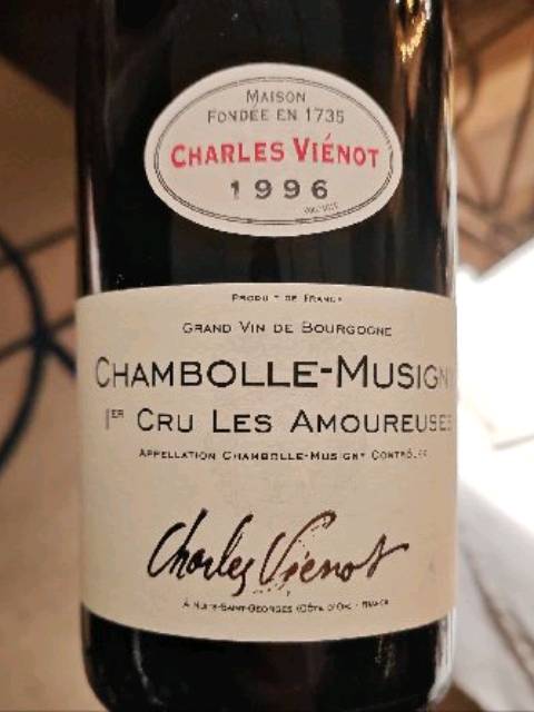Charles Viénot Chambolle-Musigny 1er Cru 'Les Amoureuses' | Vivino