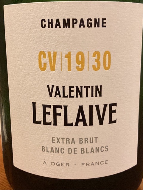Valentin Leflaive Blanc de Blancs CV 19 30 Extra Brut Champagne