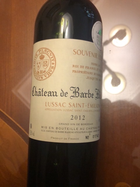 Chateau De Barbe Blanche Souvenir Edition Henri Iv Lussac Saint Emilion Vivino