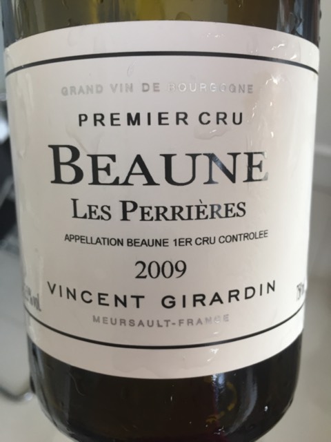 2009 Vincent Girardin Beaune 1er Cru 'Les Perrières' | Vivino