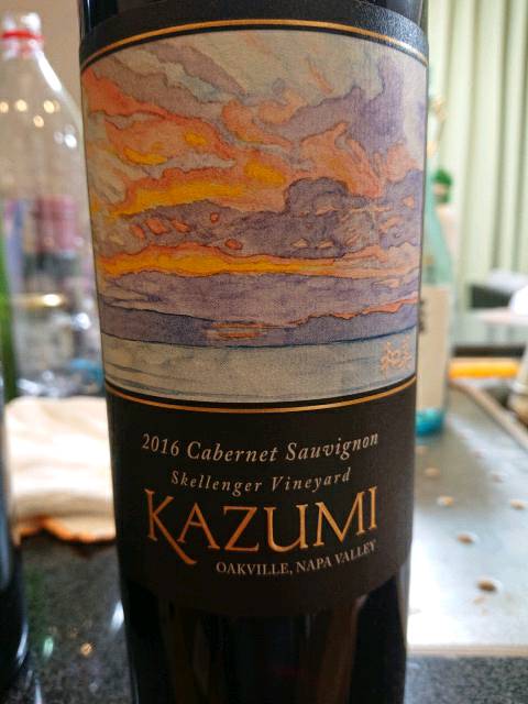 ワイン KAZUMI カベルネ・ソーヴィニヨン Napa valley