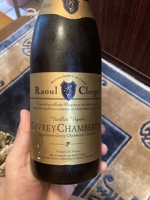 ☆ラウル クレルジェ ジュヴレ シャンベルタン 2015年 赤 750ml 13