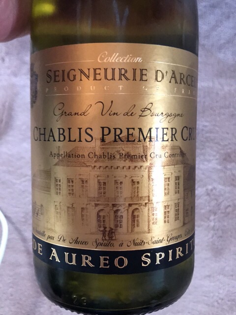 飲料・酒 Seigneurie d'Arcelot Chablis Premier Cru